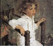 Valentin Serov Mika Mo Morozov oil on canvas